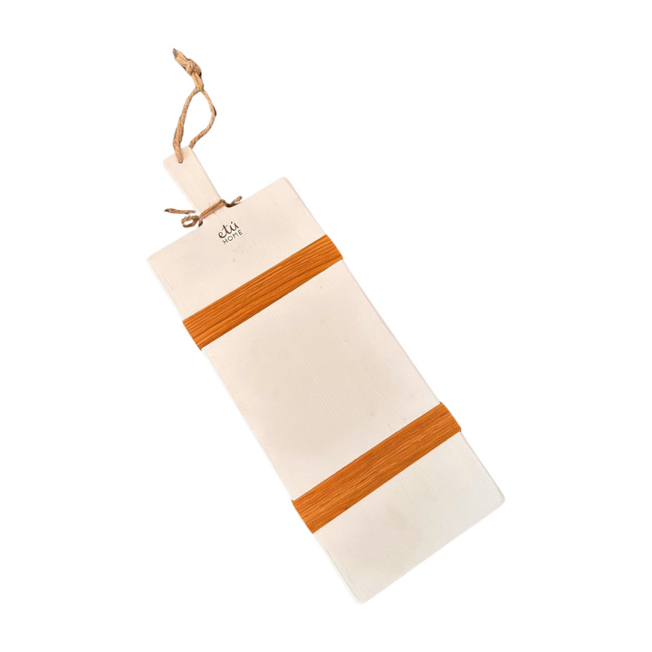 Small Rectangle Charcuterie Board | White